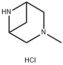 3-methyl-3,6-diazabicyclo[3.1.1]heptane dihydrochloride Struktur