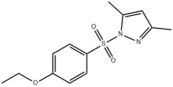 1-(4-ethoxyphenyl)sulfonyl-3,5-dimethylpyrazole Struktur