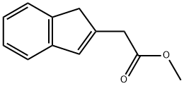 methyl 2-(1H-inden-2-yl)acetate Struktur