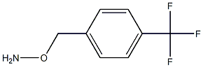 Hydroxylamine, O-[[4-(trifluoromethyl)phenyl]methyl]- Struktur