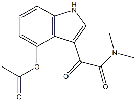 1H-Indole-3-acetamide, 4-(acetyloxy)-N,N-dimethyl-a-oxo-