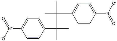 Benzene,1,1'-(1,1,2,2-tetramethyl-1,2-ethanediyl)bis[4-nitro- Struktur