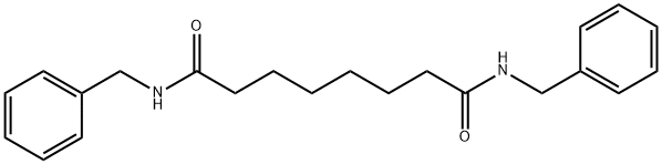 N,N'-dibenzyloctanediamide Struktur