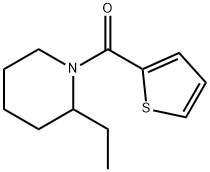 2-ethyl-1-(2-thienylcarbonyl)piperidine Struktur