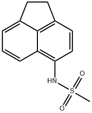 N-Acenaphthen-5-yl-methanesulfonamide Struktur