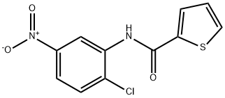 N-(2-chloro-5-nitrophenyl)thiophene-2-carboxamide Struktur