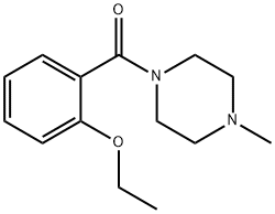 (2-ethoxyphenyl)(4-methylpiperazin-1-yl)methanone Struktur