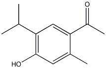 1-(4-hydroxy-2-methyl-5-propan-2-ylphenyl)ethanone