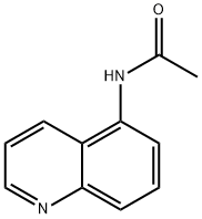 acetamide, N-(5-quinolinyl)- Struktur