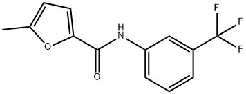 5-methyl-N-[3-(trifluoromethyl)phenyl]furan-2-carboxamide Struktur