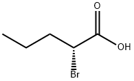 (R)-2-bromo-valeric acid Struktur