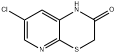 7-Chloro-1H-pyrido[2,3-b][1,4]thiazin-2-one Struktur