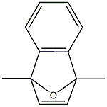 1,4-Epoxynaphthalene, 1,4-dihydro-1,4-dimethyl- Struktur