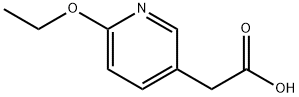 (6-ETHOXY-PYRIDIN-3-YL)-ACETIC ACID Struktur