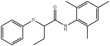 N-mesityl-2-phenoxybutanamide Struktur