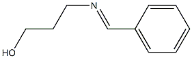 3-(benzylideneamino)propan-1-ol Struktur