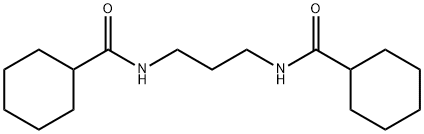 N-[3-(cyclohexanecarbonylamino)propyl]cyclohexanecarboxamide Struktur