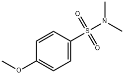 N,N-dimethyl-4-(methyloxy)benzenesulfonamide Struktur