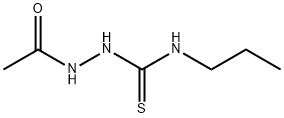 1-acetamido-3-propylthiourea Struktur