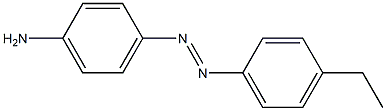 Benzenamine, 4-[ (4-ethylphenyl)azo]- Struktur