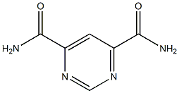 4,6-Pyrimidinedicarboxamide Struktur