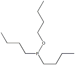 Phosphinous acid, dibutyl-, butyl ester Struktur