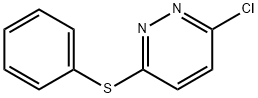 Pyridazine, 3-chloro-6-(phenylthio)- Struktur