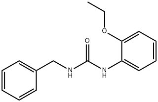 1-benzyl-3-(2-ethoxyphenyl)urea Struktur