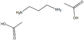 1,3-Propanediamine, diacetate Struktur