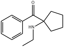 Methanone,[1-(ethylamino)cyclopentyl]phenyl- 結構式