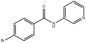 Benzamide, 4-bromo-N-3-pyridinyl- Struktur