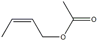 2-Buten-1-ol, acetate, (2Z)- Struktur