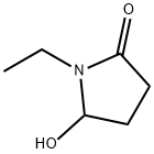 1-ethyl-5-hydroxypyrrolidin-2-one Struktur