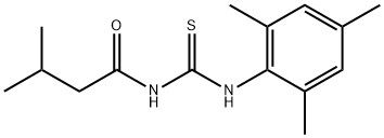 N-[(mesitylamino)carbonothioyl]-3-methylbutanamide Struktur