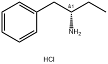 (S)-1-Benzylpropylaminehydrochloride Struktur