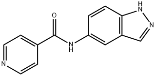 N-(1H-indazol-5-yl)pyridine-4-carboxamide Struktur