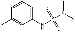 1-(dimethylsulfamoylamino)-3-methylbenzene Struktur