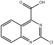 2-CHLOROQUINAZOLINE-4-CARBOXYLIC ACID Struktur