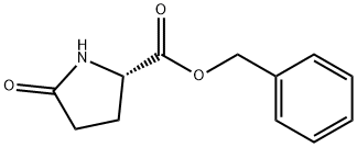 L-Proline, 5-oxo-, phenylmethyl ester Struktur