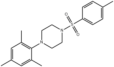 1-mesityl-4-[(4-methylphenyl)sulfonyl]piperazine Struktur