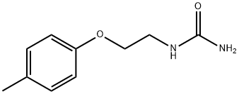 (2-p-Tolyloxy-ethyl)-urea Struktur