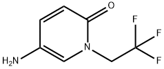 5-Amino-1-(2,2,2-trifluoroethyl)-1,2-dihydropyridin-2-one Struktur