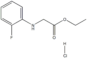 DL-2-FluoroPhenylglycine ethyl ester hydrochloride Struktur