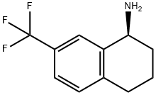 (1S)-7-(TRIFLUOROMETHYL)-1,2,3,4-TETRAHYDRONAPHTHYLAMINE Struktur