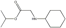 RS-Cyclohexylglycine 1-methylethyl ester Struktur