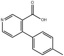 4-(p-tolyl)nicotinic acid Structure