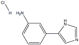 [3-(1H-imidazol-5-yl)phenyl]amine hydrochloride Struktur