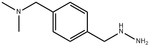 1-(4-(hydrazinylmethyl)phenyl)-N,N-dimethylmethanamine Struktur