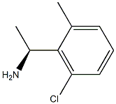 (1S)-1-(6-CHLORO-2-METHYLPHENYL)ETHYLAMINE Struktur