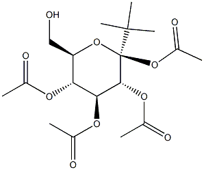 b-D-Glucopyranoside,1,1-dimethylethyl, tetraacetate (9CI)